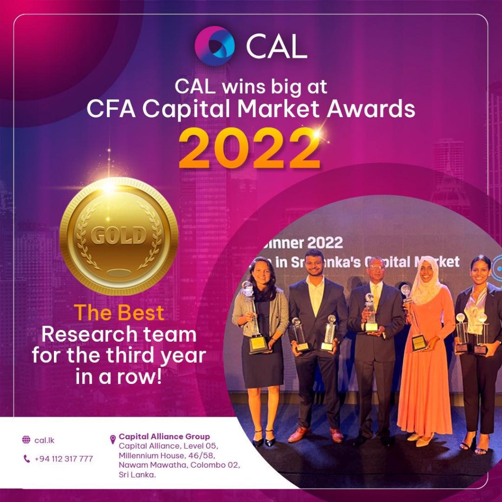 Cal Wins Big At Cfa Capital Market Awards 2022 Cal